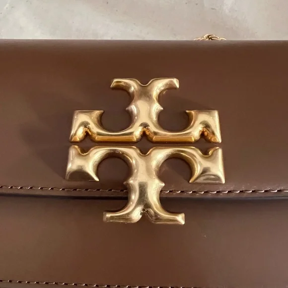 Tory Burch Eleanor phone crossbody in Moose NEW - Picture 10 of 13